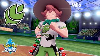 Pokémon Sword - Gym Leader Milo
Milo is a farmer who is the Gym Leader of Turffields Gym, known officially as Turffield Stadium. He specializes in Grass-type Pokémon. He gives the Grass Badge to Trainers who defeat him.
Gym Leader Milo
Gossifleur Lv.19
Eldegoss Lv.20
#pokemon #pokemonsword #dynamax Pokémon Sword - Gym Leader Milo
