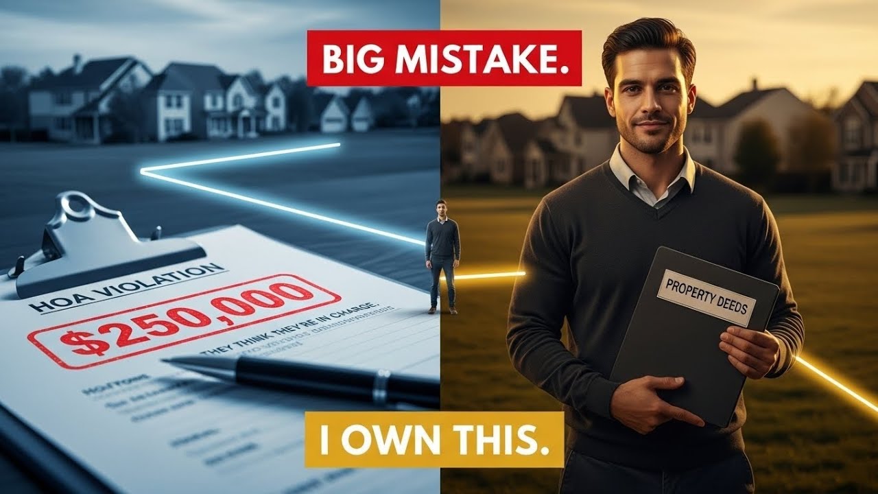HOA Fined Me $250,000 for “Violations” — Then Learned I Own Their Entire Neighborhood
