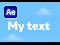How to Smooth Text Animation in After Effects (Step-by-Step)