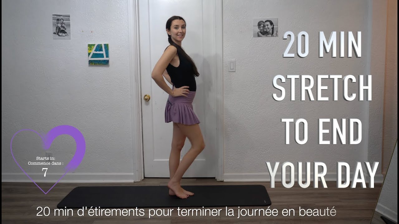 20 min stretch to end your day! - YouTube