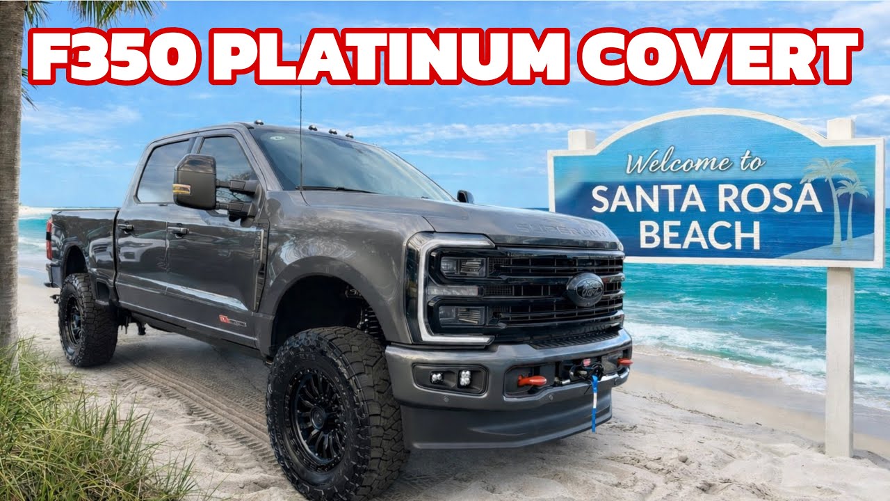 2026 Akins Ford F350 Platinum COVERT 3.5" Carli E-Venture LIFTED | Santa Rosa Beach, Florida!