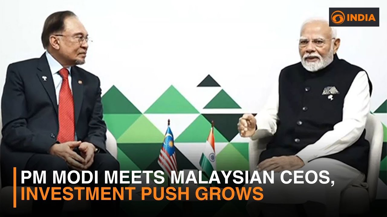 PM Modi Meets Malaysian CEOs, Investment Push Grows