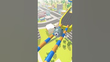 Action balls gyrosphere race super speed run gameplay | Walkthrough | Android iOS Gameplay