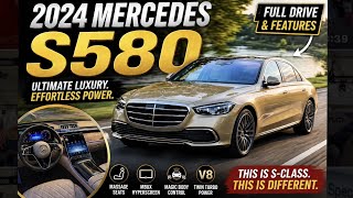 2024 Mercedes-Benz S580 4MATIC Driving Experience | The Ultimate Luxury Sedan? 2024 Mercedes S Class Best Luxury Sedan In Details