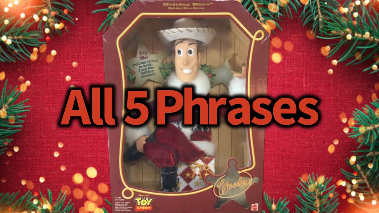 Holiday Hero Series Woody | Toy Story Merchandise Wiki | Fandom