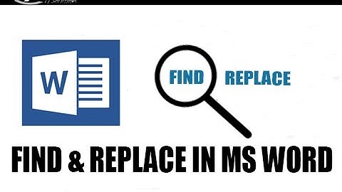 How to use Find & Replace tool in MS Word | eHow