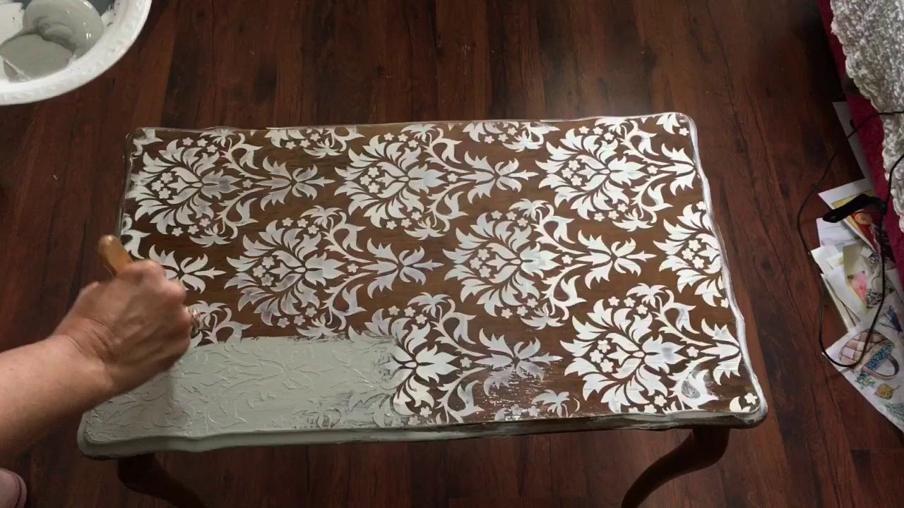 Cadence Rölyef Pasta İle Hasarlı Mobilya Yenileme