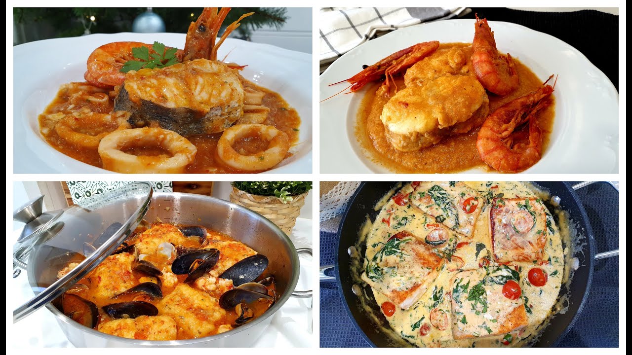 4 recetas de PESCADO para NAVIDAD