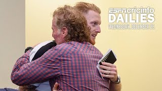 Stokes' father in hospital with serious illness