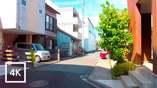 Japan 4K Walking Tour - Morning bicycle ride through Nagoyas Nishi Ward [4K/60fps]