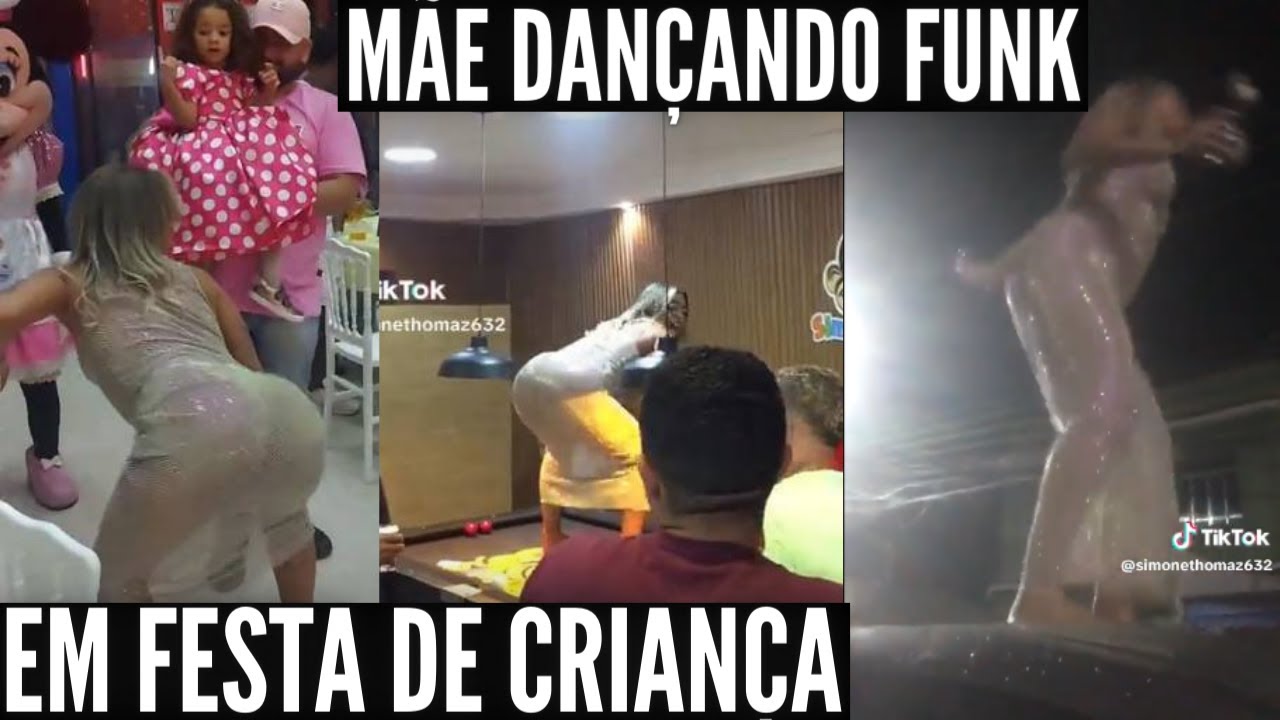 MÃe DanÇando Funk No AniversÁrio Da Filha VÍdeo Completo Youtube 