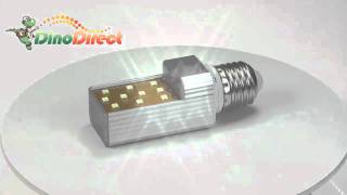 E27 AC100-265V 5W 10PCS 0.5W/SMD 6000-6500K LED Spotlight  from Dinodirect.com