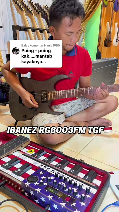 Lead gitar lagu puing puing - Rhoma irama !  #fyp #dangdut #alifmusicstore