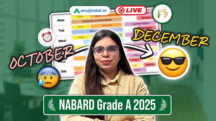 NABARD Grade A 2025 | 75 Days Self Study Plan | Preparation Strategy | NABARD 2025 Anuj Jindal