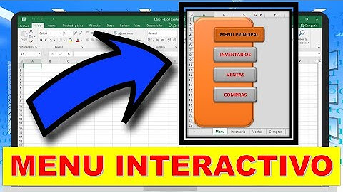 COMO HACER UN MENU INTERACTIVO (DASHBOARD PARTE 1) #excel #office #tutorial #dashboard