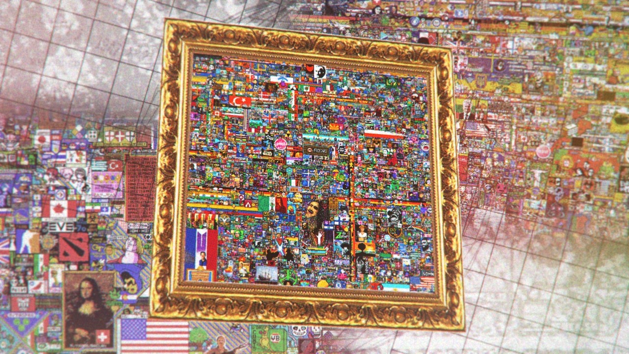 A História do MAIOR Experimento do Reddit. (r/place) ft. @RyanRed