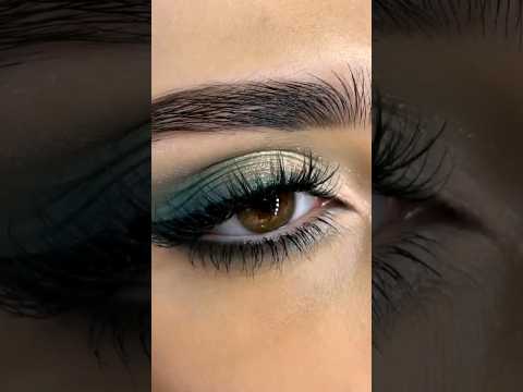 مكياج اخضر  مكياج   ترند