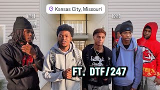 Inside Kansas City’s ‘DTF/247’| Kansas City Hood Vlog| Ft. DTF Lil B, DTF Mally, Muddy P & More
