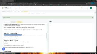 SQL NOT Operator