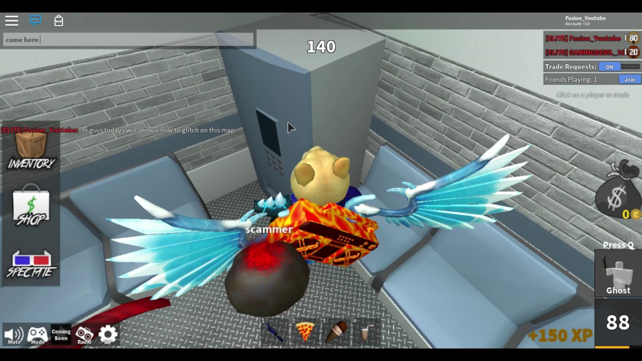 ROBLOX: How To Glitch Out Of the Map Office 2 On MM2.