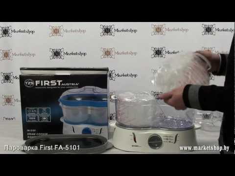 Пароварка FIRST FA 5101.mp4