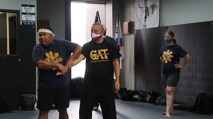 Garimot Arnis Training  (GAT) Empty hand locking a...
