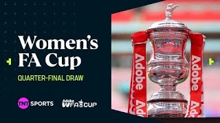 LIVE: Women's FA Cup Quarter-Final Draw 🏆