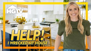 Kitchen Makeover for $55,000! | Help! I Wrecked My House | HGTV