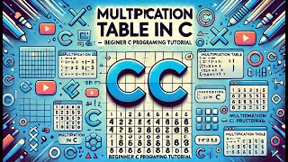 Multiplication Table in C  | Beginner C Programming Tutorial