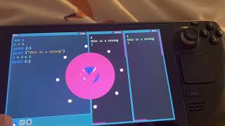 Move Code Lines (Steam Deck gameplay)
