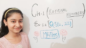 Ch1 | Rational Numbers | Q5(ii,iii) - Ex 1.2 | NCERT Mathematics Solution Class 8 | Class 8 Maths