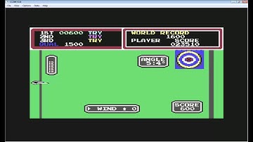 Hyper sports for the Commodore 64