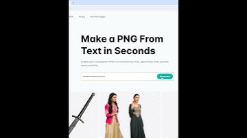 Generate AI PNG Images - AI Graphics with TRANSPARENT Background #shorts