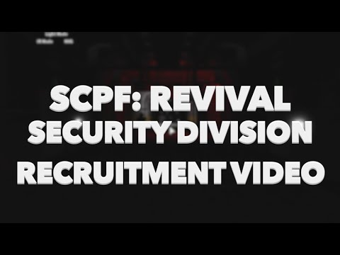 Scpf Revival Security Division Youtube - roblox scpf discord link