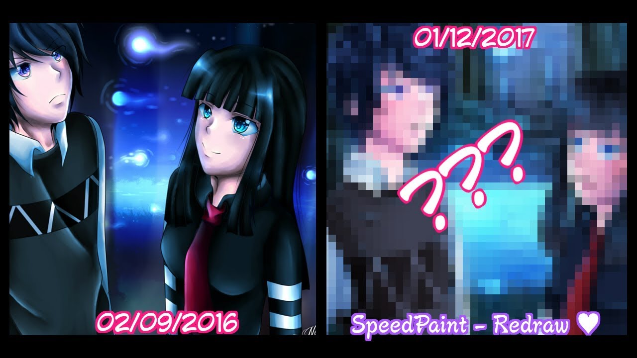 Speedpaint - Redraw Challenge! Redrawing Old Art (Parte 1) -Jaaku y ...