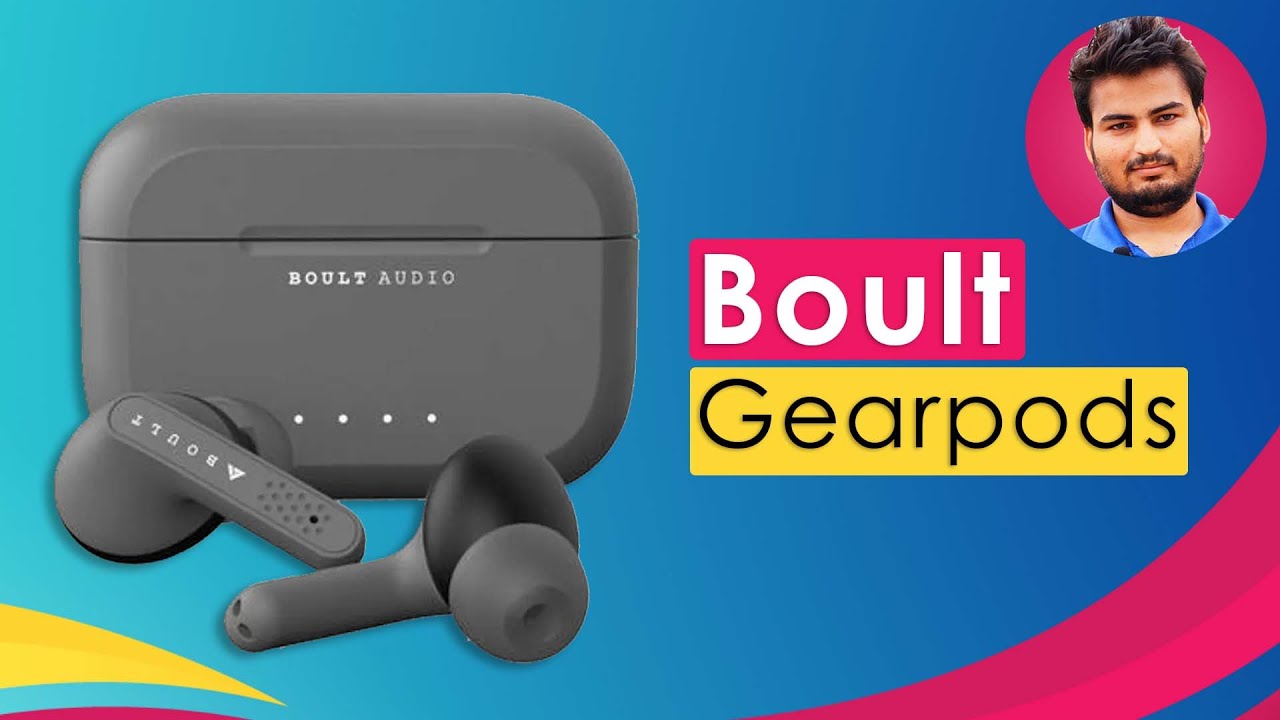 Boult Audio AirBass Gearpods Bluetooth Earbuds - Unboxing & Review
