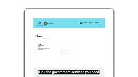 Link services to your myGov account