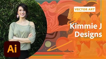 Vector Art and Sticker Making with Kimmie J Designs - 1 of 2 | Adobe Creative Cloud