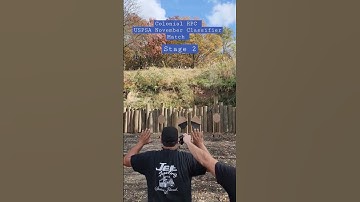 Colonial RPC November USPSA Classifier Match Stage 01 and 02 Zack #uspsa #unloadshowclear