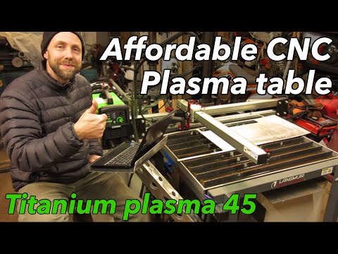 Crossfire CNC plasma table Titanium plasma 45