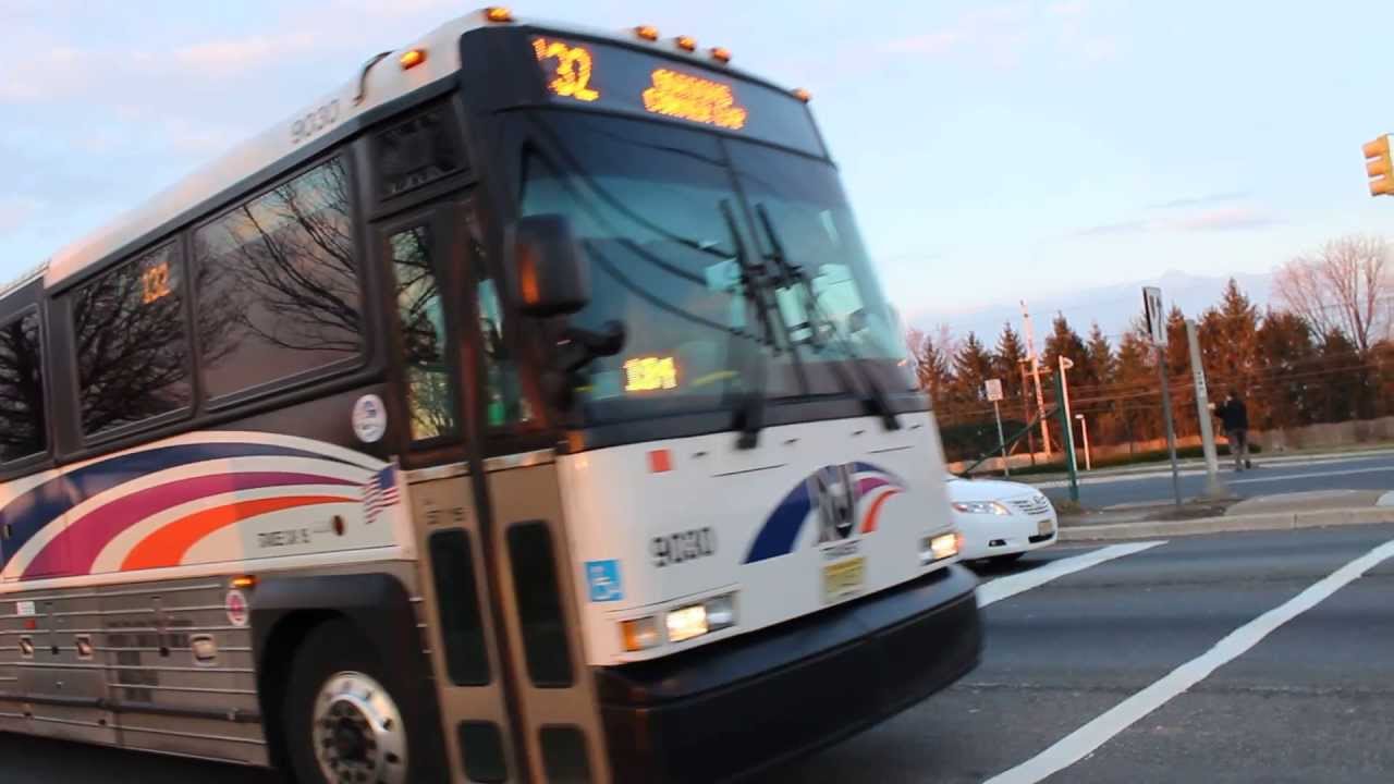 NJ TRANSIT Bus MCI D4500CLs 9030 & 9041 on the
