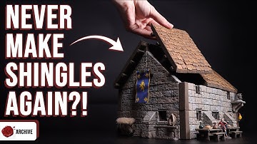 Modular D&D Foam Roof - Make Once, Use Forever!