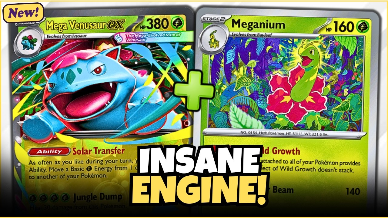 380 HP IS UNFAIR. Mega Venusaur ex Is BREAKING Ranked