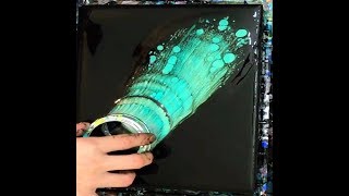 Fluid Art ACRYLIC PAINT POURING with Menam_Art