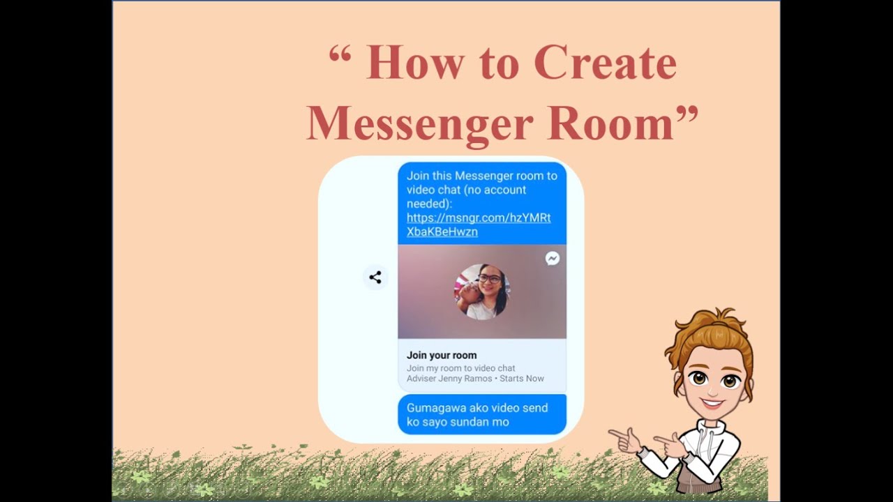 HOW TO CREATE FACEBOOK MESSENGER ROOM USING CELLPHONE - YouTube