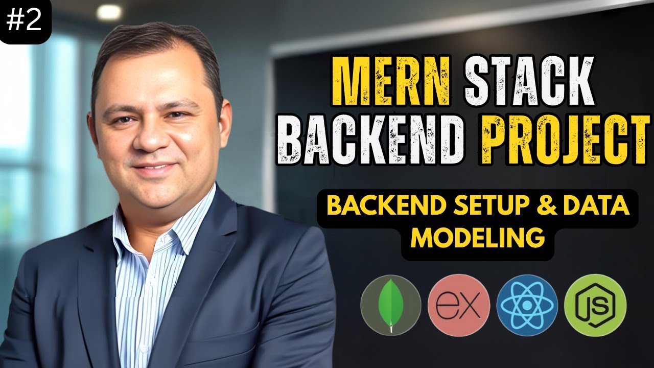 #2 MERN Stack Backend Project || The Ultimate Backend Setup & Data ...