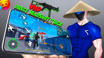 Use These UMP Joystick + No Recoil Headshot Tricks 💀☠️ | SMG Headshot Tricks in Free Fire!!