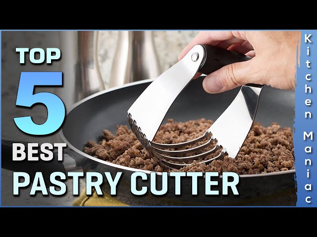 Msy BIGSUNNY Dough Scraper Baking Pastry Cutter Good Grip Pastry Scraper Stainless Steel Dough Cutter