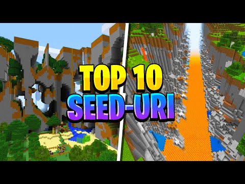 Top 10 Cele Mai Tari Seed-uri Din Minecraft Java 1.17!