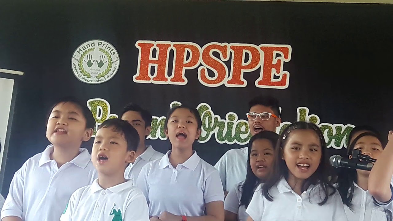 HPSPE Glee Club Grades 1 - 9 Presentation - A Million Dreams